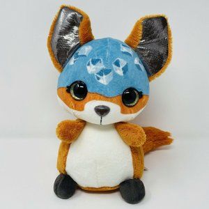 Nicidoos Ice Cube Fox 11” Plush Brown Blue
